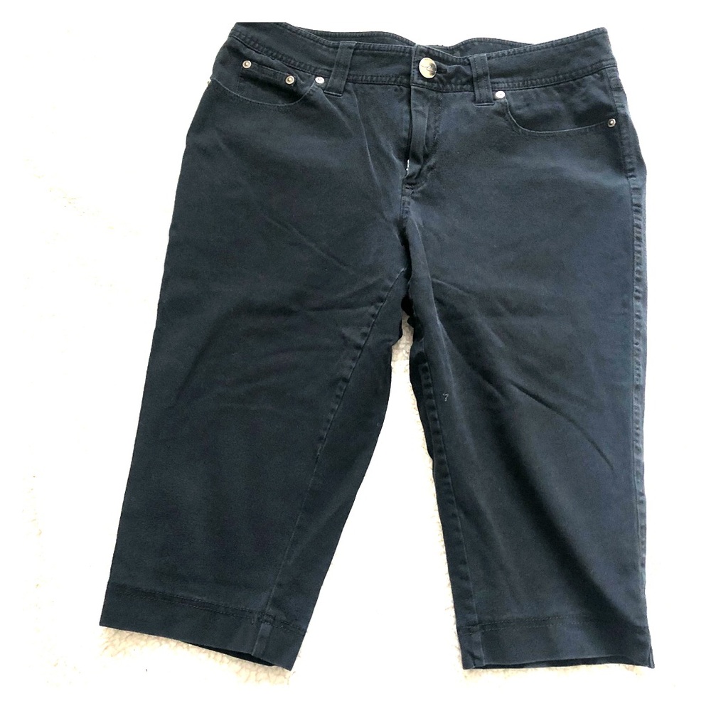 Black Capris INC international Concepts size 12